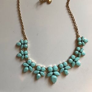 Turquoise J. Crew necklace